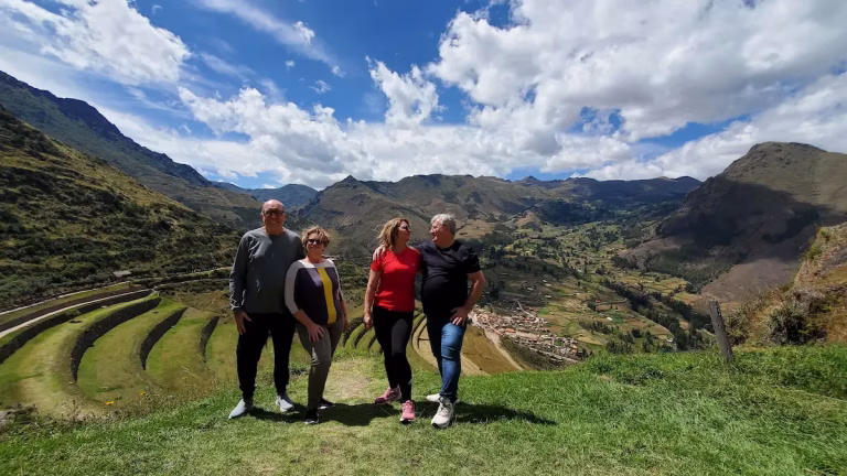 Terraces of Pisac Inca Site